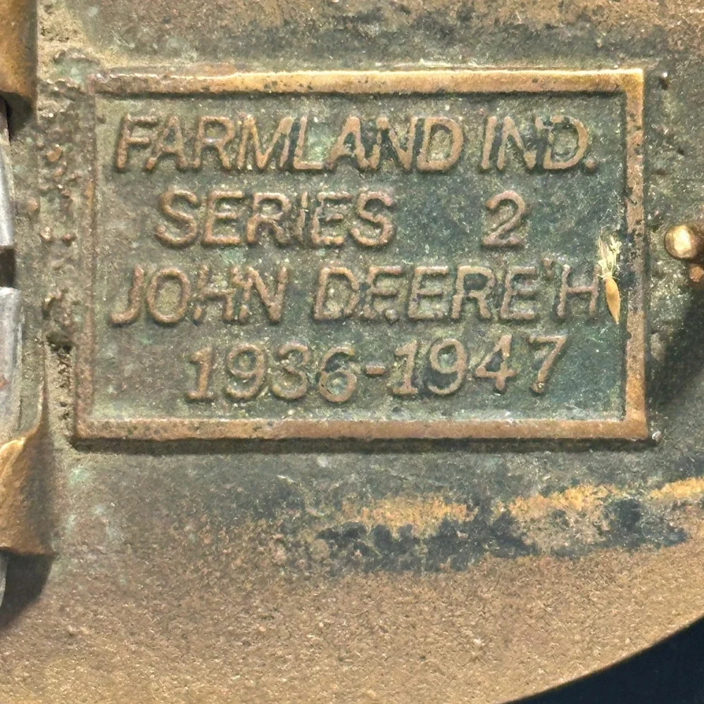Vintage CO-OP Lubricants Super TMS Tractor Farm Oil Advertising Belt Buckle